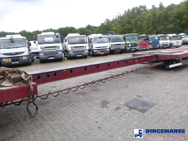 Low loader semi-trailer Nooteboom 3-axle semi-lowbed trailer extendable 14.5 m + ramps: picture 9