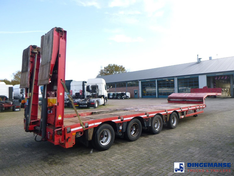 Nooteboom 4-axle semi-lowbed trailer ext. 73 t + ramps - Low loader semi-trailer: picture 4 Nooteboom 4-axle semi-lowbed trailer ext. 73 t + ramps - Low loader semi-trailer: picture 4