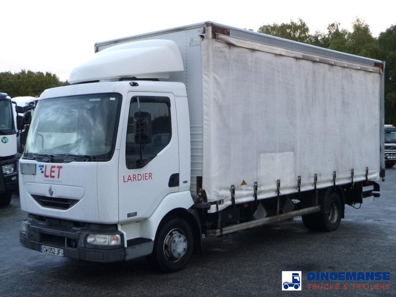 Renault Midlum 180 dci 4x2 curtain sider - Curtainsider truck: picture 1 Renault Midlum 180 dci 4x2 curtain sider - Curtainsider truck: picture 1