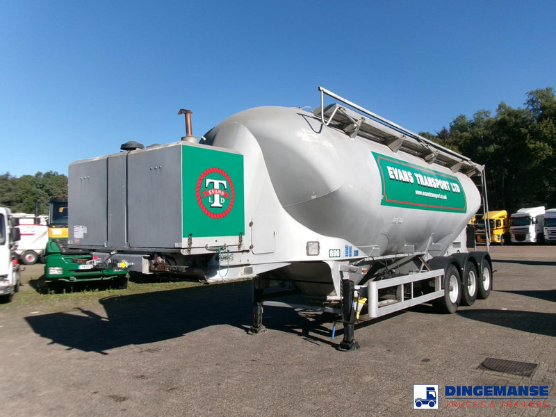 SPITZER Powder tank alu 37 m3 / 1 comp + compressor - Tank semi-trailer: picture 1 SPITZER Powder tank alu 37 m3 / 1 comp + compressor - Tank semi-trailer: picture 1