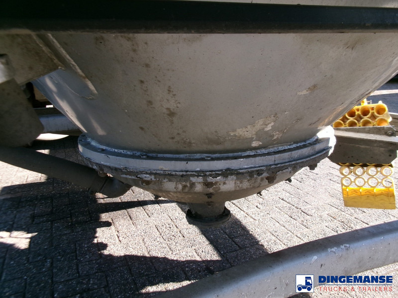Tank semi-trailer SPITZER Powder tank alu 37 m3 / 1 comp + compressor: picture 10