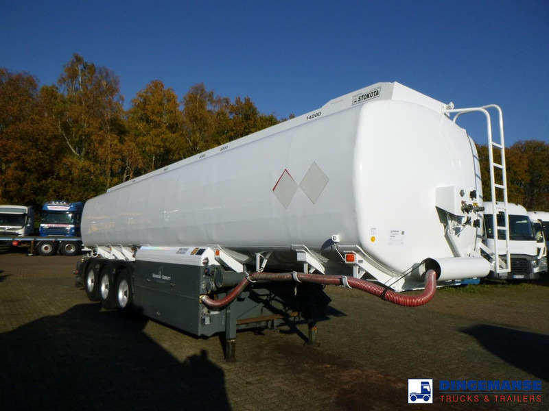 Stokota Fuel tank alu 38.7 m3 / 5 comp + pump/counter - Tank semi-trailer: picture 2 Stokota Fuel tank alu 38.7 m3 / 5 comp + pump/counter - Tank semi-trailer: picture 2