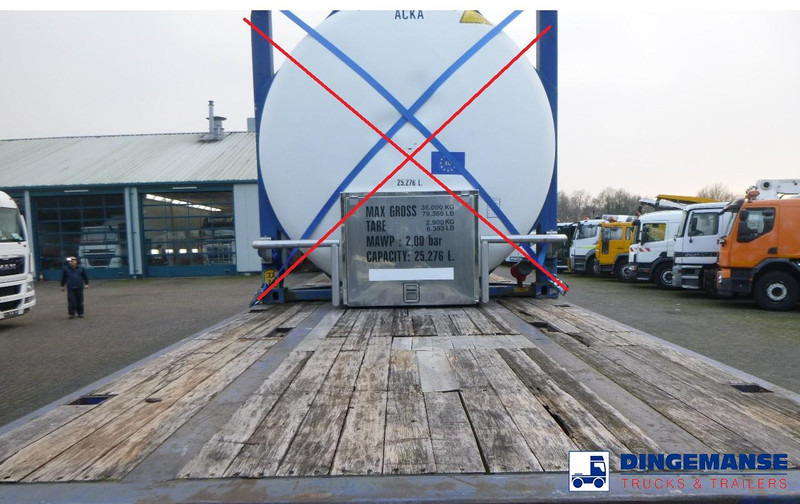 Dropside/ Flatbed semi-trailer Tirsan 3 axle Platform trailer: picture 6