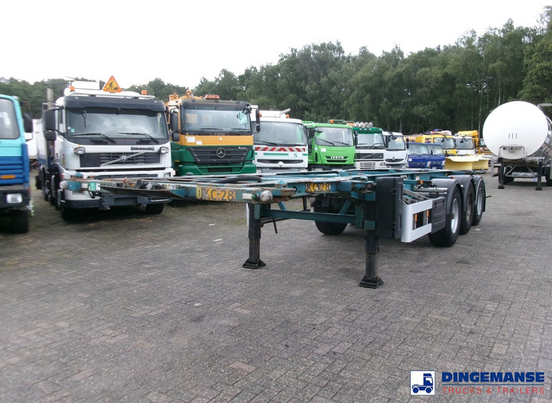 Van Hool 3-axle container chassis 20,30 ft. - Container transporter/ Swap body truck: picture 1 Van Hool 3-axle container chassis 20,30 ft. - Container transporter/ Swap body truck: picture 1