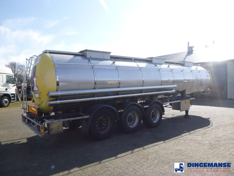 Van Hool Chemical tank inox 24 m3 / 1 comp - Tank semi-trailer: picture 4 Van Hool Chemical tank inox 24 m3 / 1 comp - Tank semi-trailer: picture 4