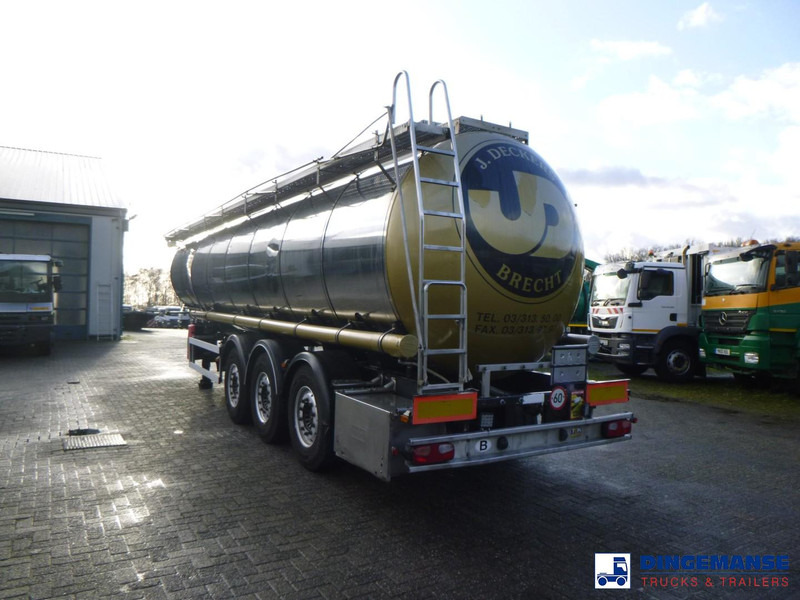 Van Hool Chemical tank inox 30 m3 / 1 comp ADR 12/03/2024 - Tank semi-trailer: picture 4 Van Hool Chemical tank inox 30 m3 / 1 comp ADR 12/03/2024 - Tank semi-trailer: picture 4