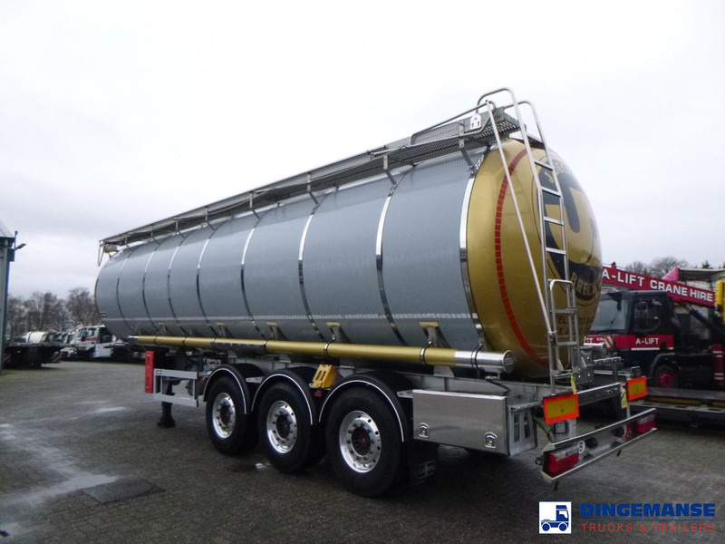 Van Hool Chemical tank inox 37.5 m3 / 1 comp L4BH - Tank semi-trailer: picture 4 Van Hool Chemical tank inox 37.5 m3 / 1 comp L4BH - Tank semi-trailer: picture 4