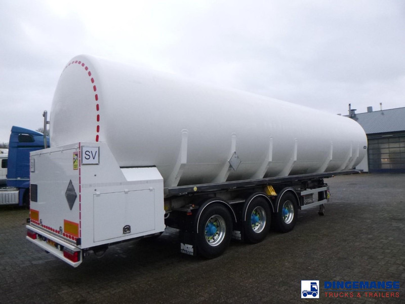 Van Hool Cryogenic tank inox 58.6 m3 / 1 comp / R10,4BN (methane/argon/nitrogen) - Tank semi-trailer: picture 4 Van Hool Cryogenic tank inox 58.6 m3 / 1 comp / R10,4BN (methane/argon/nitrogen) - Tank semi-trailer: picture 4
