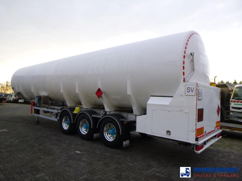 Van Hool Cryogenic tank inox 58.6 m3 / 1 comp / R10,4BN (methane/argon/nitrogen) - Tank semi-trailer: picture 3 Van Hool Cryogenic tank inox 58.6 m3 / 1 comp / R10,4BN (methane/argon/nitrogen) - Tank semi-trailer: picture 3