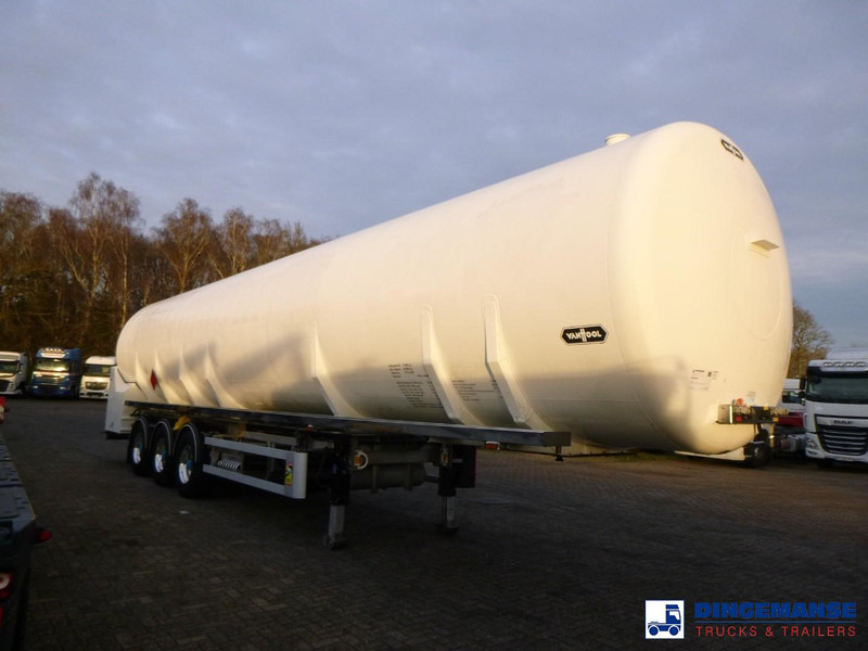 Van Hool Cryogenic tank inox 58.6 m3 / 1 comp / R10,4BN (methane/argon/nitrogen) - Tank semi-trailer: picture 2 Van Hool Cryogenic tank inox 58.6 m3 / 1 comp / R10,4BN (methane/argon/nitrogen) - Tank semi-trailer: picture 2