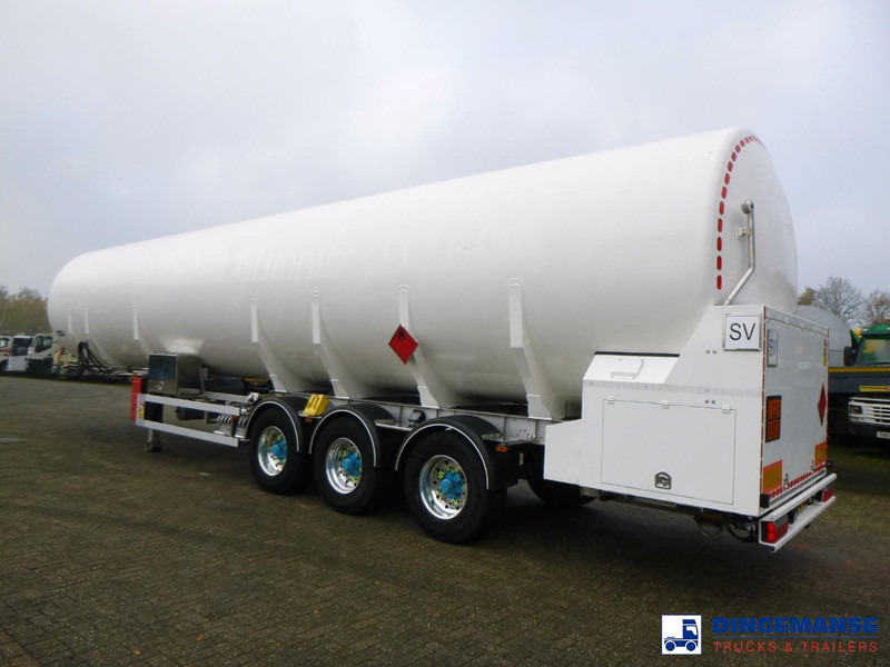 Van Hool Cryogenic tank inox 58.6 m3 / 1 comp / R10,4BN (methane/argon/nitrogen) - Tank semi-trailer: picture 3 Van Hool Cryogenic tank inox 58.6 m3 / 1 comp / R10,4BN (methane/argon/nitrogen) - Tank semi-trailer: picture 3