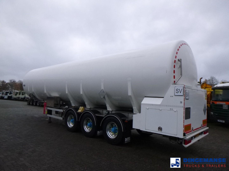 Van Hool Cryogenic tank inox 58.6 m3 / 1 comp / R10,4BN (methane/argon/nitrogen) - Tank semi-trailer: picture 3 Van Hool Cryogenic tank inox 58.6 m3 / 1 comp / R10,4BN (methane/argon/nitrogen) - Tank semi-trailer: picture 3