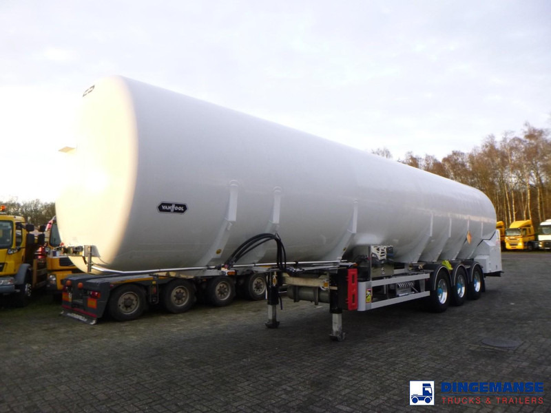 Van Hool Cryogenic tank inox 58.6 m3 / 1 comp / R10,4BN (methane/argon/nitrogen) - Tank semi-trailer: picture 1 Van Hool Cryogenic tank inox 58.6 m3 / 1 comp / R10,4BN (methane/argon/nitrogen) - Tank semi-trailer: picture 1