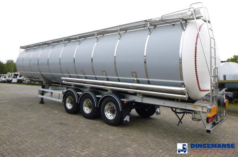 Van Hool Food tank inox 62 m3 / 3 comp - Tank semi-trailer: picture 3 Van Hool Food tank inox 62 m3 / 3 comp - Tank semi-trailer: picture 3