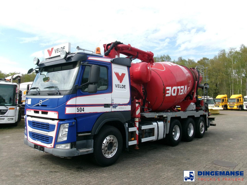 Volvo FM 420 8X4 Cifa MK25H concrete pump 25 m / mixer 7 m3 - Concrete pump truck: picture 5 Volvo FM 420 8X4 Cifa MK25H concrete pump 25 m / mixer 7 m3 - Concrete pump truck: picture 5