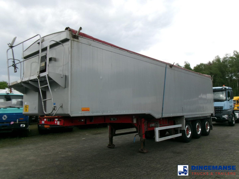 WILCOX Tipper trailer alu 52 m3 + tarpaulin - Tipper semi-trailer: picture 1 WILCOX Tipper trailer alu 52 m3 + tarpaulin - Tipper semi-trailer: picture 1