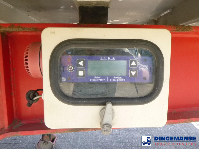 Tipper semi-trailer WILCOX Tipper trailer alu 55 m3 + tarpaulin: picture 10