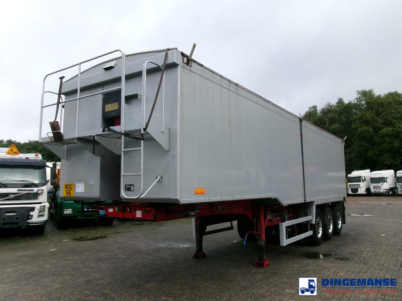 WILCOX Tipper trailer alu 55 m3 + tarpaulin - Tipper semi-trailer: picture 1 WILCOX Tipper trailer alu 55 m3 + tarpaulin - Tipper semi-trailer: picture 1