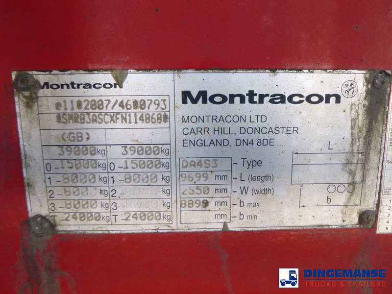 Tipper semi-trailer WILCOX Tipper trailer alu 55 m3 + tarpaulin: picture 15