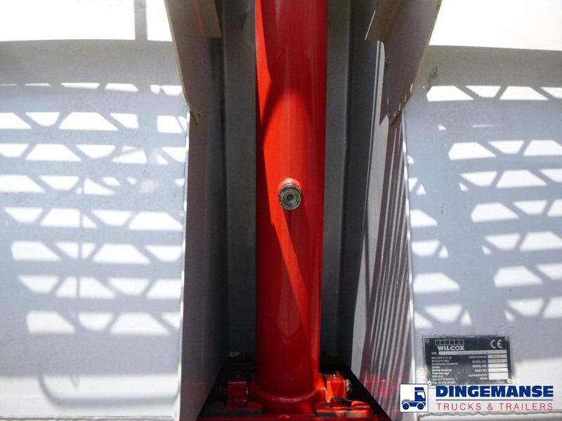 Tipper semi-trailer WILCOX Tipper trailer alu 55 m3 + tarpaulin: picture 12