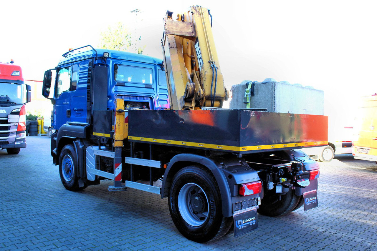 Dropside/ Flatbed truck, Crane truck MAN TGS 18.480 4x4 BLS SZM+Pritsche MKG HLK 340 Kran: picture 10 Dropside/ Flatbed truck, Crane truck MAN TGS 18.480 4x4 BLS SZM+Pritsche MKG HLK 340 Kran: picture 10
