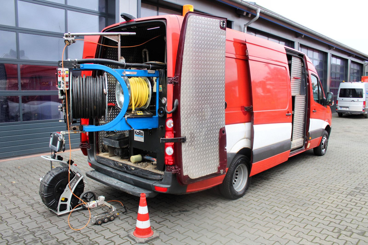 Vacuum truck Volkswagen Crafter 2.0 TDI KaRo 1m³ HD-Kanal-Spüler: picture 6