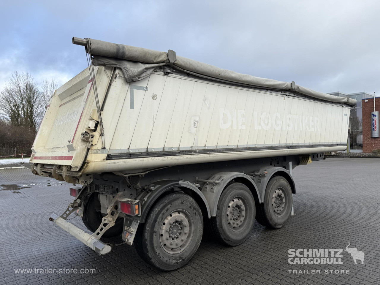 SCHMITZ Auflieger Kipper Alukastenmulde 24m³ - Tipper semi-trailer: picture 2 SCHMITZ Auflieger Kipper Alukastenmulde 24m³ - Tipper semi-trailer: picture 2