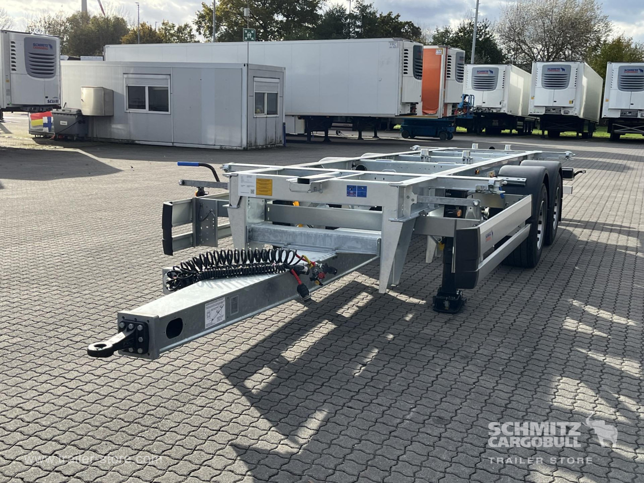 New Container transporter/ Swap body trailer SCHMITZ Zentralachsanhänger Wechselfahrgestell: picture 9 New Container transporter/ Swap body trailer SCHMITZ Zentralachsanhänger Wechselfahrgestell: picture 9