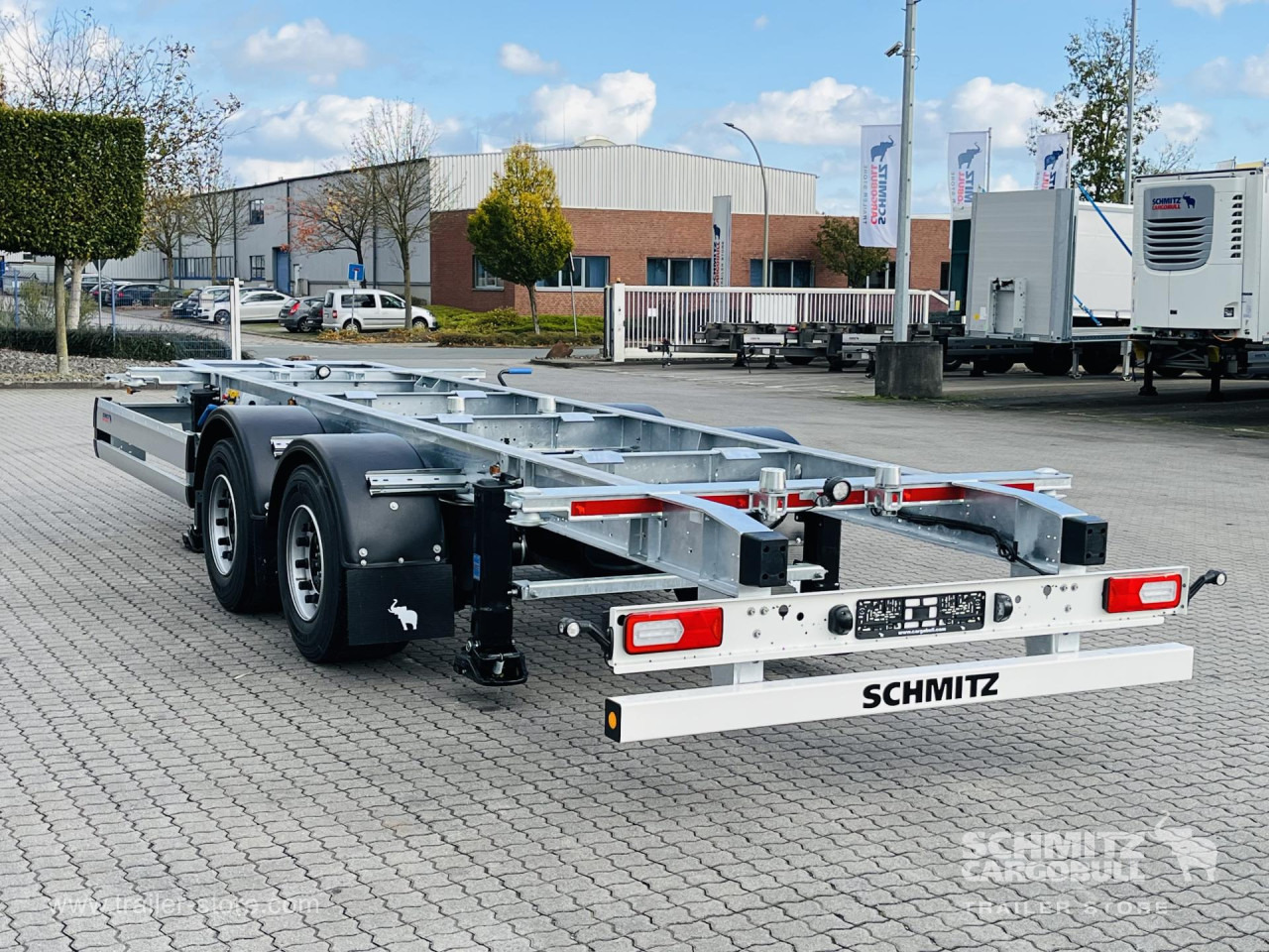 New Container transporter/ Swap body trailer SCHMITZ Zentralachsanhänger Wechselfahrgestell: picture 8 New Container transporter/ Swap body trailer SCHMITZ Zentralachsanhänger Wechselfahrgestell: picture 8