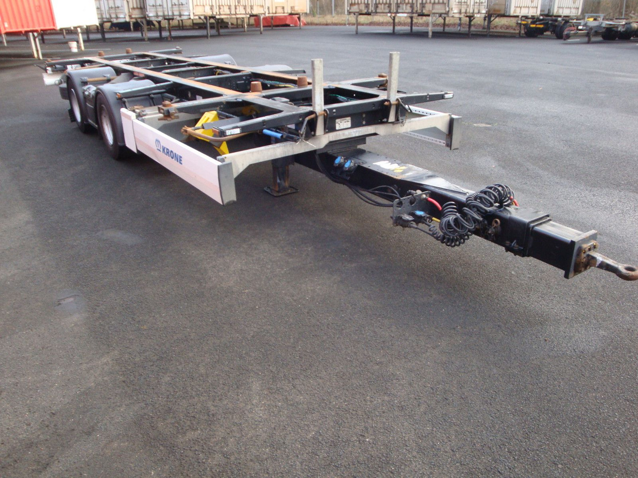 Krone ZZ 18 Tandem Jumbo BDF C7820 7,82 - Container transporter/ Swap body trailer: picture 1 Krone ZZ 18 Tandem Jumbo BDF C7820 7,82 - Container transporter/ Swap body trailer: picture 1