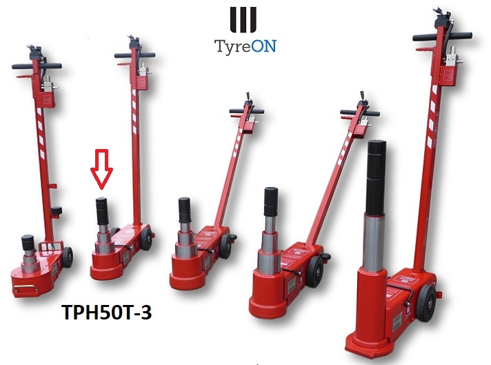 TPH50T-3 Air hydraulic jack 50 Tons - Minimum height 15 cm - Garage equipment: picture 4 TPH50T-3 Air hydraulic jack 50 Tons - Minimum height 15 cm - Garage equipment: picture 4