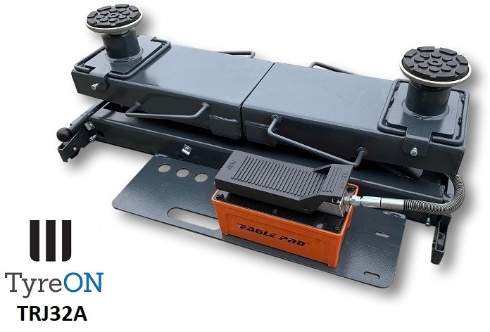 Garage equipment TRJ32A air hydraulic rolling jack 3.2T- Height adjustable adapters: picture 6