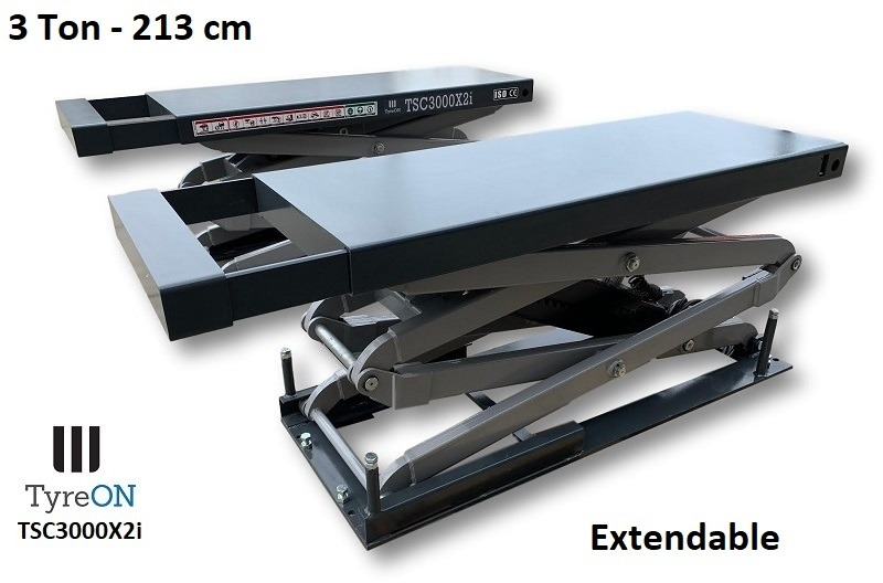 TSC3000X2i in floor scissor lift - extendable tables - Garage equipment: picture 2 TSC3000X2i in floor scissor lift - extendable tables - Garage equipment: picture 2