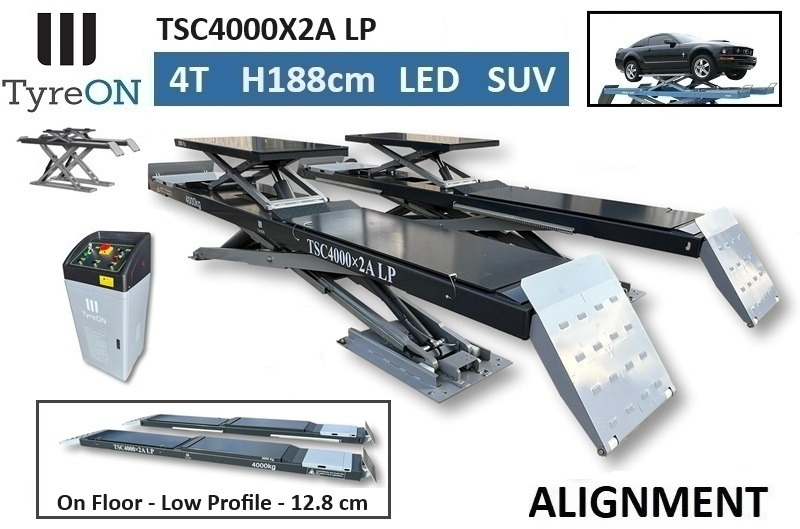 TSC4000X2A LP wheel alignment lift - On floor - Free wheel lifting system - 4.5 m lightened runways (65 cm wide) - Low profile - 4T - Garage equipment: picture 3 TSC4000X2A LP wheel alignment lift - On floor - Free wheel lifting system - 4.5 m lightened runways (65 cm wide) - Low profile - 4T - Garage equipment: picture 3