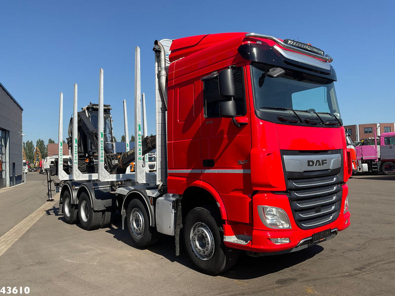 DAF FAD XF 530 8x4 Holzkran - Crane truck: picture 4 DAF FAD XF 530 8x4 Holzkran - Crane truck: picture 4
