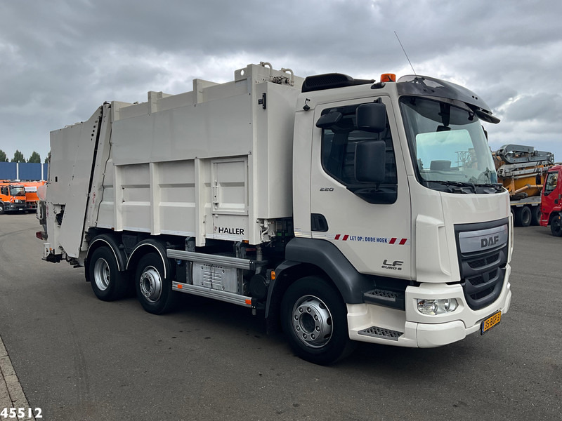 DAF FAG LF 220 Euro 6 Haller 14m³ Just 121.722 km! - Garbage truck: picture 3 DAF FAG LF 220 Euro 6 Haller 14m³ Just 121.722 km! - Garbage truck: picture 3