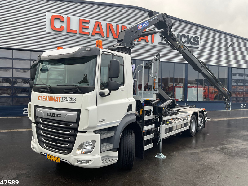 DAF FAN CF 430 HMF 23 Tonmeter laadkraan - Hook lift truck, Crane truck: picture 1 DAF FAN CF 430 HMF 23 Tonmeter laadkraan - Hook lift truck, Crane truck: picture 1