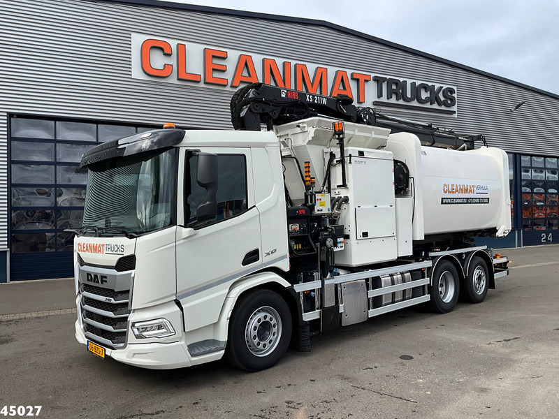 DAF FAN XD 340 Hiab 21 Tonmeter laadkraan - Garbage truck: picture 2 DAF FAN XD 340 Hiab 21 Tonmeter laadkraan - Garbage truck: picture 2