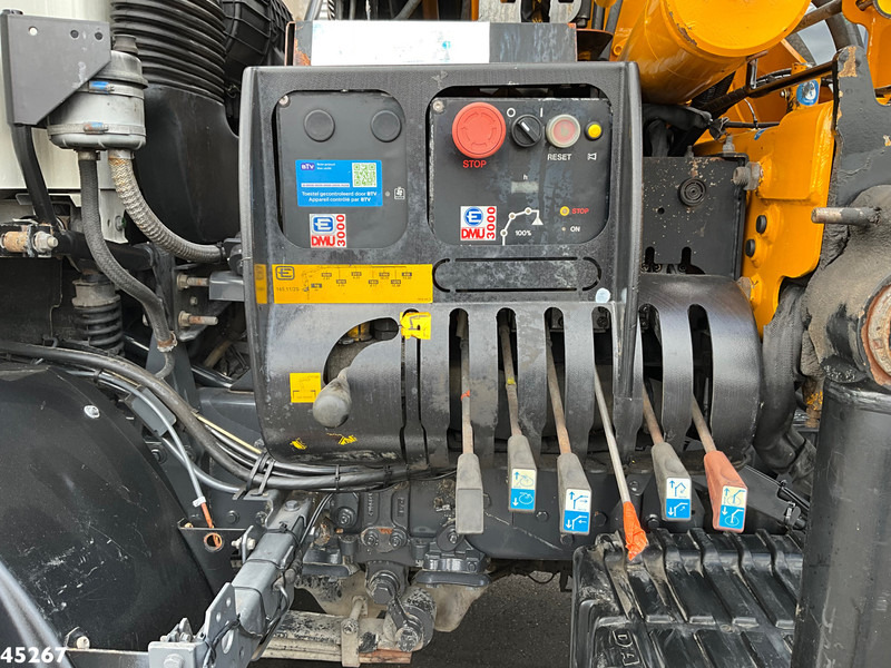 Hook lift truck, Crane truck DAF FAS 85 CF 410 Effer 16 Tonmeter laadkraan: picture 8