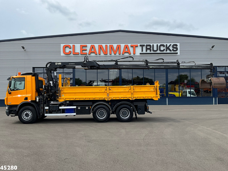 DAF FAT 75 CF 340 6x4 Manual Full steel Hiab 16 Tonmeter laadkraan - Tipper, Crane truck: picture 4 DAF FAT 75 CF 340 6x4 Manual Full steel Hiab 16 Tonmeter laadkraan - Tipper, Crane truck: picture 4