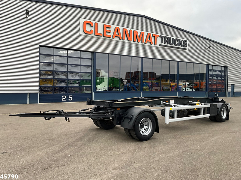 Hufferman 2-assige containeraanhangwagen - Container transporter/ Swap body trailer: picture 1 Hufferman 2-assige containeraanhangwagen - Container transporter/ Swap body trailer: picture 1