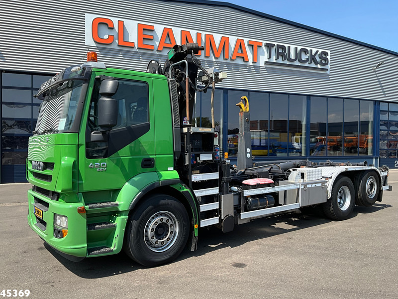 Iveco Stralis AD260S42Y HMF 20 Tonmeter laadkraan - Hook lift truck, Crane truck: picture 2 Iveco Stralis AD260S42Y HMF 20 Tonmeter laadkraan - Hook lift truck, Crane truck: picture 2