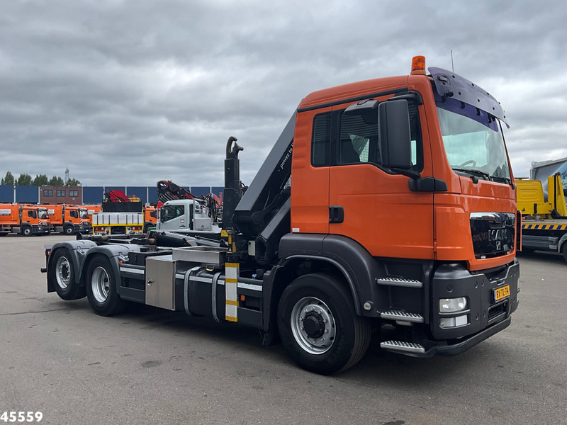 MAN TGS 26.360 Euro 5 6x4H HMF 15 Tonmeter laadkraan - Hook lift truck, Crane truck: picture 5 MAN TGS 26.360 Euro 5 6x4H HMF 15 Tonmeter laadkraan - Hook lift truck, Crane truck: picture 5