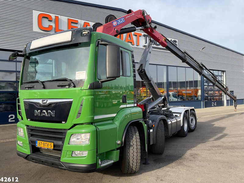 MAN TGS 35.460 8x2 Euro 6 HMF 26 Tonmeter laadkraan - Hook lift truck, Crane truck: picture 1 MAN TGS 35.460 8x2 Euro 6 HMF 26 Tonmeter laadkraan - Hook lift truck, Crane truck: picture 1