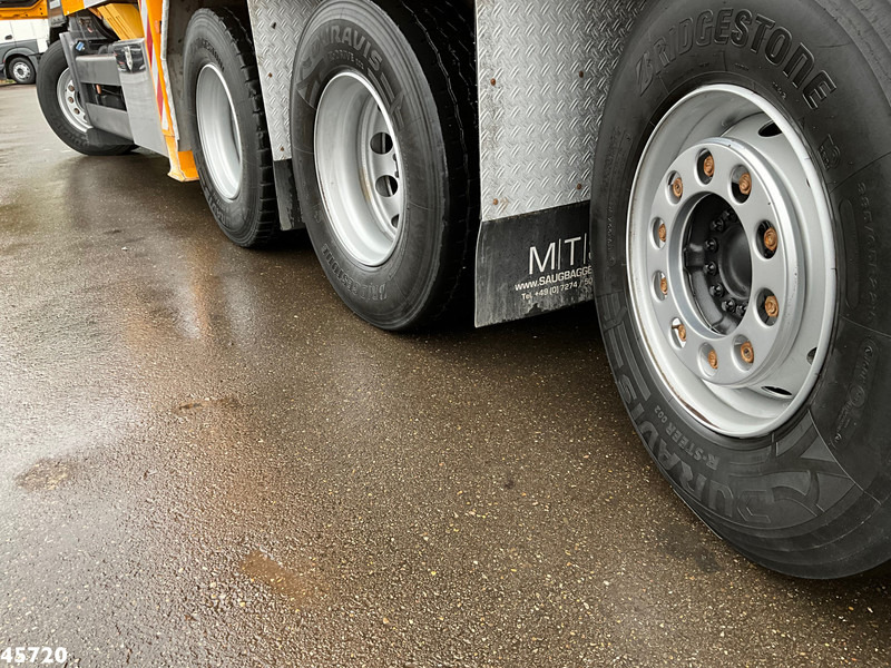 Vacuum truck MAN TGS 35.500 8x4 Euro 6 MTS Saugbagger Just 40.559 km!: picture 17