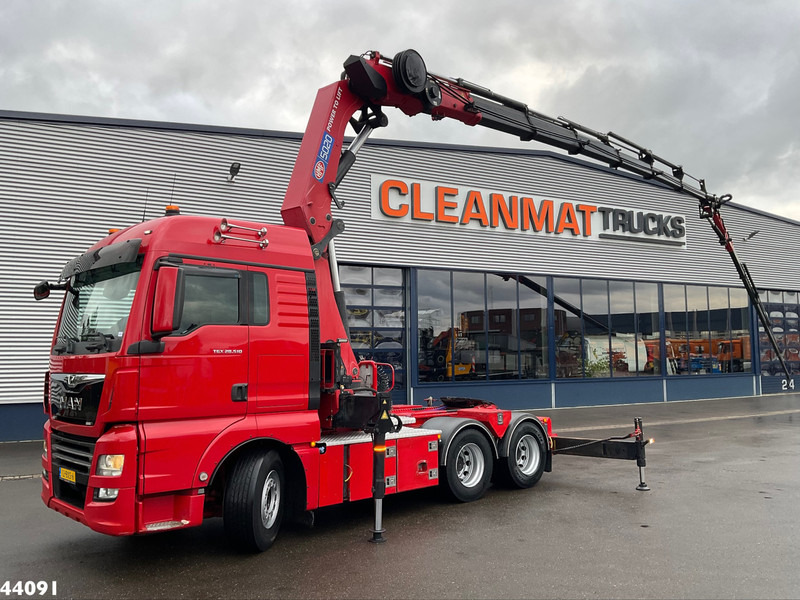 MAN TGX 28.510 HMF 50 Tonmeter laadkraan + Fly-Jib - Crane truck: picture 1 MAN TGX 28.510 HMF 50 Tonmeter laadkraan + Fly-Jib - Crane truck: picture 1