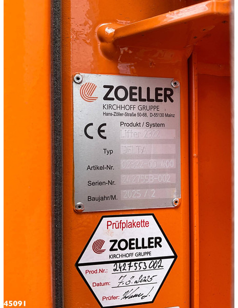 Garbage truck Mercedes-Benz Actros 2533 Euro 6 Zoeller 22m³: picture 20 Garbage truck Mercedes-Benz Actros 2533 Euro 6 Zoeller 22m³: picture 20