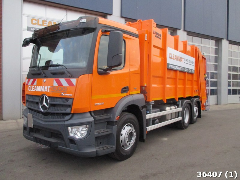Mercedes-Benz Antos 2533 Zoeller 21,5m3 - Garbage truck: picture 1 Mercedes-Benz Antos 2533 Zoeller 21,5m3 - Garbage truck: picture 1