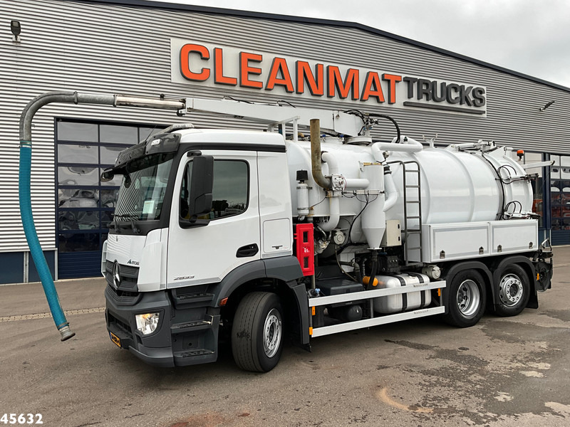 Mercedes-Benz Antos 2833 Euro 6 DHM kolkenzuiger Just 123.687 km! - Vacuum truck: picture 1 Mercedes-Benz Antos 2833 Euro 6 DHM kolkenzuiger Just 123.687 km! - Vacuum truck: picture 1