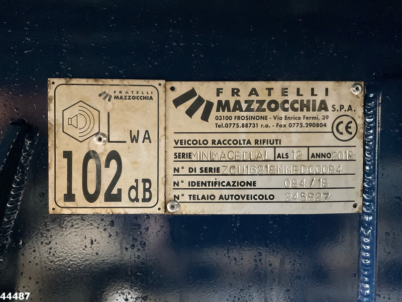 Garbage truck Mercedes-Benz Atego 1524 Euro 6 Fratelli Mazzocchia 12m²: picture 20